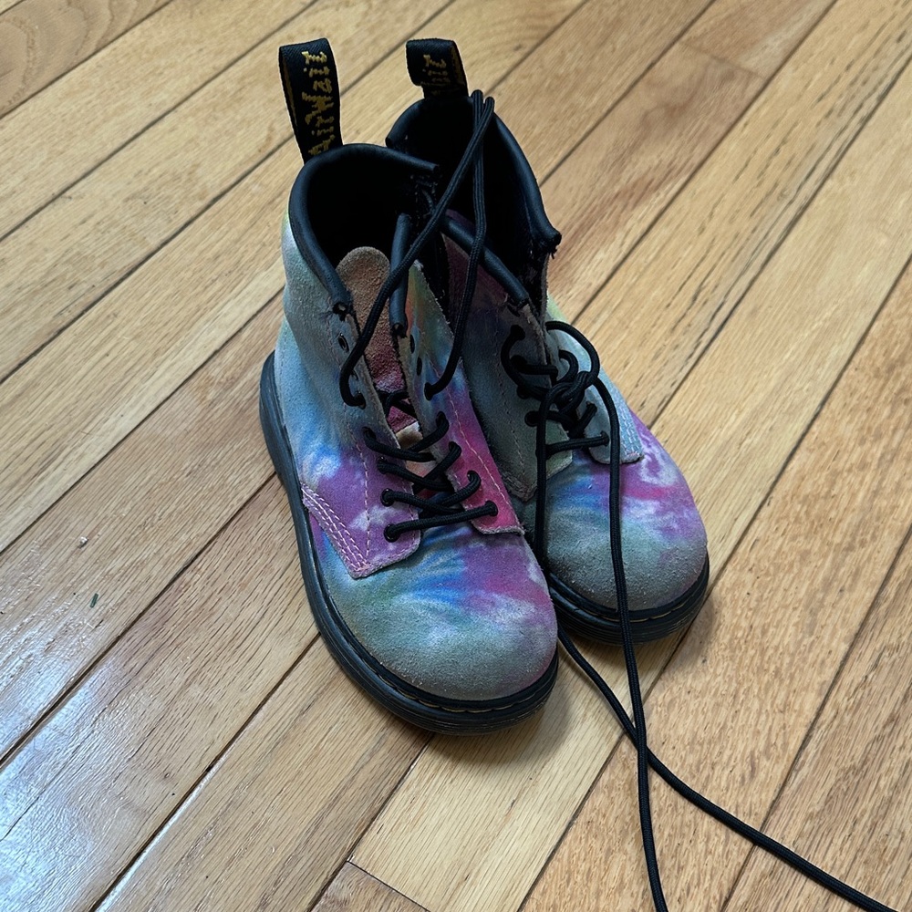 Dr. Martens Kids Multicolor Boots